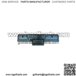 Carbon Fiber EZGO Golf Cart Dash With 2 Cup Holders 2 Locking Doors 1986 - 1993