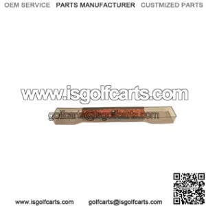 Club Car Precedent Black Locking Lid Golf Cart U-Shape Dash Tray