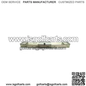 Turned Titanium Locking Lid Golf Cart Dash Tray With Cup Holders EZGO RXV