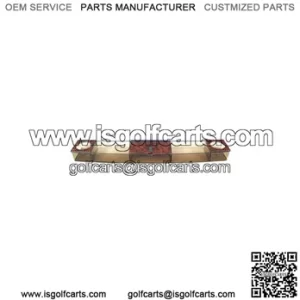 Locking Lid Golf Cart Dash Tray With Cup Holders 1982 +