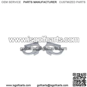 EZGO TXT Sentry Dash Cup Holder Trim 1996+ Silver