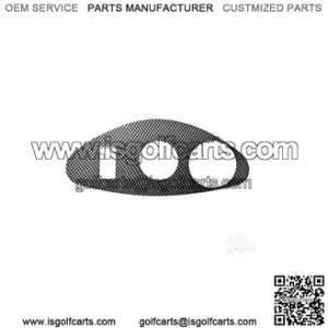 EZGO RXV Freedom Dash Cover Plate Carbon Fiber