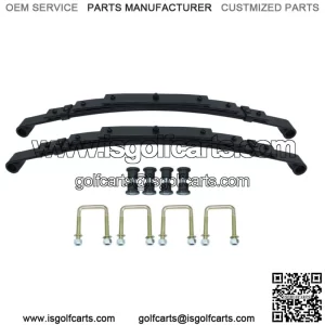 New Golf Cart Rear Heavy Duty Spring Kit 4-Leaf Fits 1994-2009 EZGO TXT