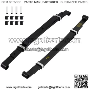 Heavy Duty Leaf Springs for Club Car Precedent Golf Cart (4 Leafs Rear set of 2)
