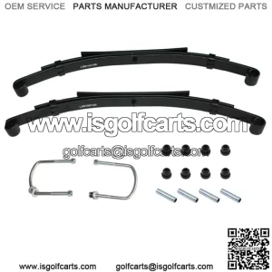 Pair(2) Dual Action Rear Heavy Duty Leaf Springs Set For Club Car DS Golf Cart