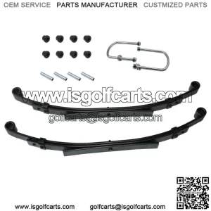 New Rear Heavy Duty Leaf Springs Set Fits 1981+ Club Car DS Golf Cart Set of 2