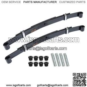 Heavy Duty Rear Leaf Springs Fit For Ezgo TXT GAS 1996-2013 Golf Cart (Set of 2)