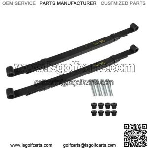 Set of Rear Heavy Duty For Club Car Precedent Golf Cart  Leaf Springs 2004-up