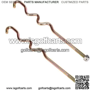 Golf Cart Battery Hold Down Rod with Nuts for Club Car Precedent Electric 2009+