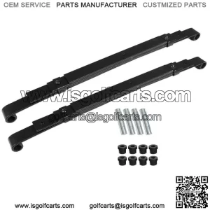Set of for Club Car Precedent Golf Cart Rear Heavy Duty Leaf Springs - 2004-up