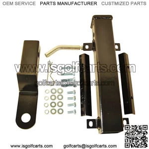 Rear Seat Trailer Hitch with Receiver for Step on Back of Golf Cart EZGO CC YMH