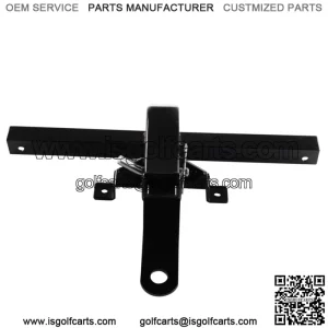 Black Steel Trailer Hitch Tow receiver For Club Car DS Golf Carts 1981 Up
