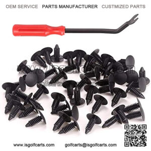 Universal Golf Cart G&E X-Mas Tree Rivets Fits EZGO Club Car Yamaha OEM#1010434 (50 PCS)