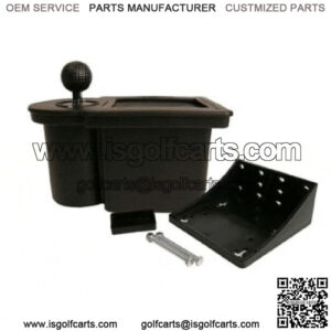 Club Clean Universal Golf Cart Ball Washer- Black