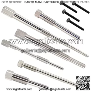 Hardened Primary & Secondary Clutch Puller Tool kit. Contains 7 Different Models And Sizes of Clutch Puller Tools. Suitable for Golf Carts, Arctic Cat,Can-Am, Polaris Motorcycle