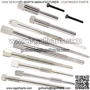 Primary & Secondary Clutch Puller Tool kit. Contains 10 Different Models And Sizes of Clutch Puller Tools. Suitable for Golf Carts, Kawasaki, Arctic Cat,Can-Am, Polaris Motorcycle