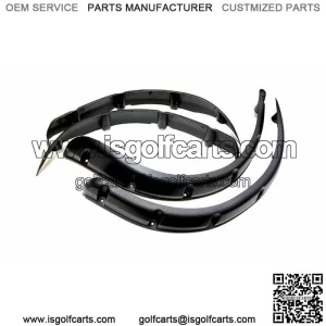Golf Cart Standard Fender Flares Front and Rear for Club Car Precedent(Set of 4)
