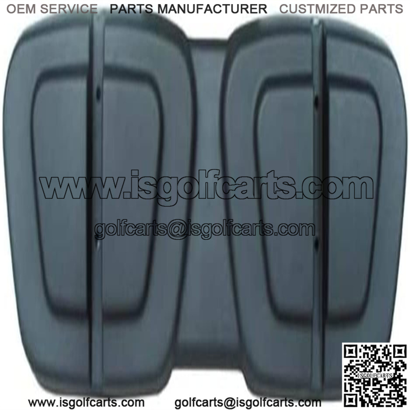 Club Car DS Golf Cart Black Plastic Seat Back Cap SPC1022, 1022370-01 - Image 2