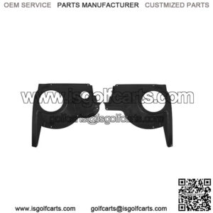 EZGO Medalist TXT Golf Cart Black ABS Speaker Pod Set of 2