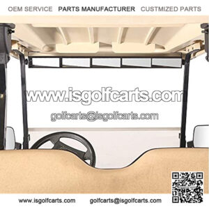 Universal Golf Cart 5 Panel Mirror for EZGO, Club Car, Wide Angle Rear View Mirror, Compatible with Car SUV Van Truck