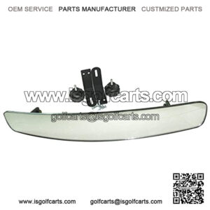 16.5" Extra Wide Panoramic Rear View Mirror for Golf Carts Such As Ez Go, Club Car, Yamaha
