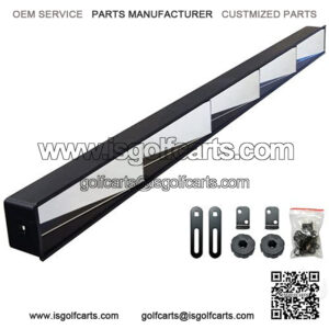 Universal 5-Panel Golf Cart Mirrors - Fits All Golf Carts