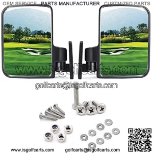Golf cart Side Mirrors for Club Car Yamaha and Others