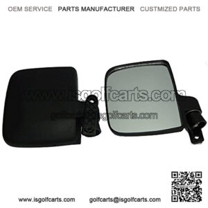 GOLF CARTS UNIVERSE Club Car Yamaha Gas & Electric Golf Carts Side Rear View Mirror Set