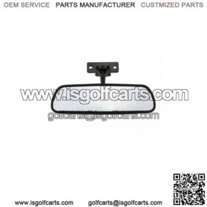 Golf Cart Mirror - Rear View  EZGO, Club Car, Yamaha 8" x 2.5" Hardware Included