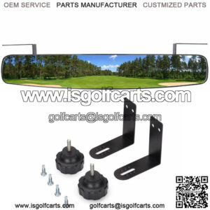 Golf Cart 16.5" Extra Wide Panoramic Rear View Mirror For Yamaha EZGO Club Car