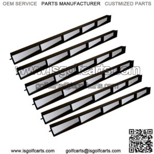 6x 5 Panel Wink Mirror For Golf Carts Fits EZGO, Club Cars and Precedent Carts