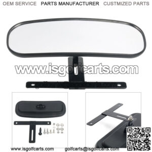 Golf Cart Wide Panoramic Rear View Mirror For EZGo, Yamaha, Club Car Yamaha New