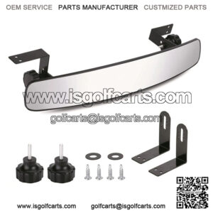 Universal 16.5" Extra Wide 180 Degree Panoramic Rear View Mirror