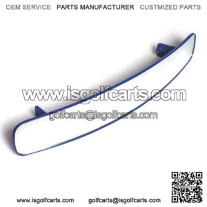 Universal 180 Degree Rear View Mirror - Blue