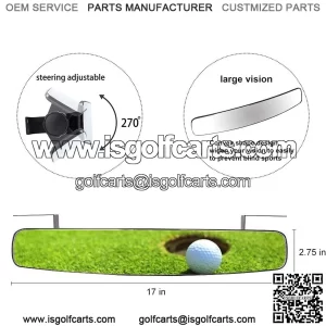 Golf Cart Rear View Mirror for Yamaha EZGO Club Car Parts Accessories