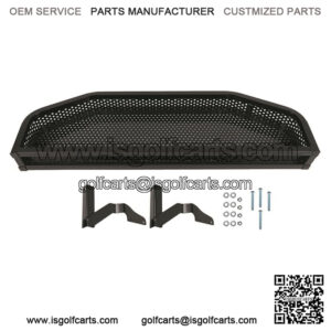 EZGO RXV Front Clays Steel Basket with Mounting Brackets