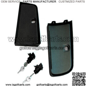 Carbon Fiber Glove Box Doors for Star Classic Golf Carts