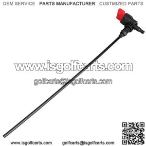 Fuel Siphon Pick Up Tube for Club Car Precedent 2009-up Gas Golf Cart, with Shutoff Valve, Replace OEM 1033723-01 103372301 8405