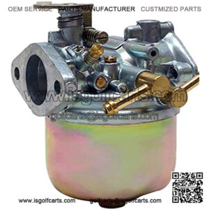 Performance Plus Carts Club Car Golf Cart Carburetor 341cc Side Valve Engine 1984-1991, Gasket Included