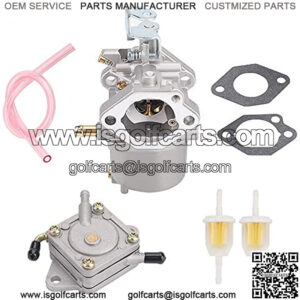 FE350 Carburetor 101905901 Replacement for Club Car Golf Cart Precedent Turf Carryall 1996-UP Carb 1016441-01 1018059-01 1019059-01 1035245-01 1016438 1016439 1016440 1016441 with Fuel Pump