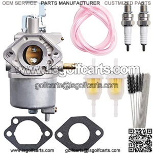 Tvent FE290 Carburetor with Fuel Filter Spark Plug Replacement for Golf Cart Club Car DS Precedent Turf Carryall FE290 Engines Carb 1018056-01 101805601 1019056-01 101905601 1016438