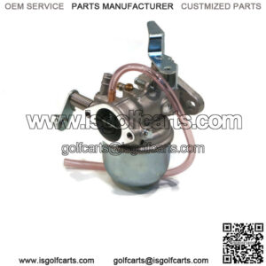 Carburetor with Fuel Line for 1982 - 1987 E-Z-GO 2 Cycle Gas Engine Golf Carts