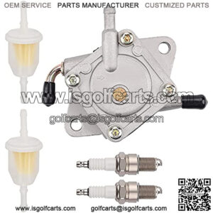 1014523 Fuel Pump Replacement for Club Car Gas Golf Cart DS & Precedent from 1984 to present 290FE & 350FE Kawasaki Engines