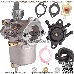 Carburetor Fuel Pump kit for Club Car DS & Precedent, Turf, Carryall 1998-2018 Golf Cart with FE290 Engines, Replace OEM 1016438, 1016439, 1016440, 1016441, 1016478, 101805601, 101905601, 17561