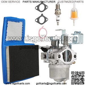 Carburetor Kit for Yamaha G16 G18 G19 G20 G21 1996-2002 4 Cycle Engine Golf Cart, with Air Filter, Fuel Filter, Spark Plug, OEM JN6-14101-14 JN6-14101-15