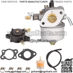 Golf Cart Carburetor Fuel Pump Kit for EZGO TXT 72840-G01 72558-G02 26645-G01