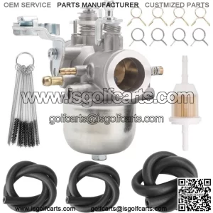 Golf Cart Carburetor for 83-89 Yamaha G1 2 Cycle Engine J24-14101-01 J24-14101-0