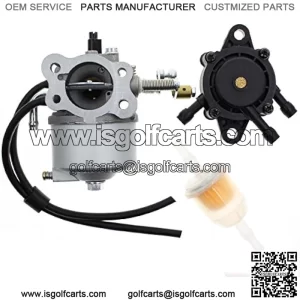 295cc Carburetor for EZ-GO Marathon Medalist TXT 4-Cycle Golf Carts 1991-up with 295cc Engines 26645-G01, 26645-G03, 26645-G04, 72558-G02, 72558-G03, 26726-G01, 26727-G01, 603901 17553