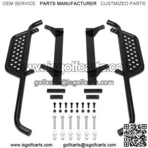 Heavy Duty Nerf Bars / Running Boards for EZGO TXT 1996-2021 Golf Cart Pair