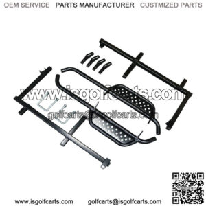 Heavy Duty Nerf Bars / Running Boards for EZGO RXV 2008+ Golf Cart (Set of 2)